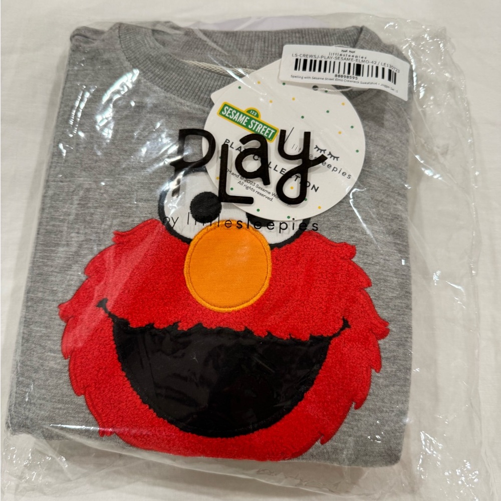 Little Sleepies Elmo Play Collection Set 5T Sesame Street